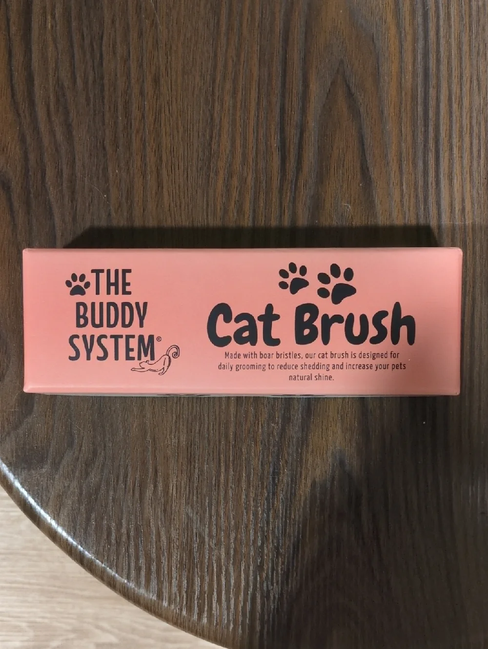 The Buddy System Professional Grade Boar Bristle Cat Brush